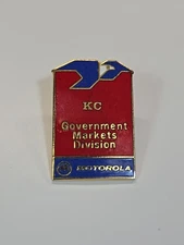 Motorola KC Government Markets Division Tie Tack Lapel Pin Kansas City