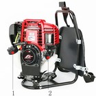 GX35 High-Power Backpack Side-Mounted Weed Trimmer Four-Stroke Lawn Mower