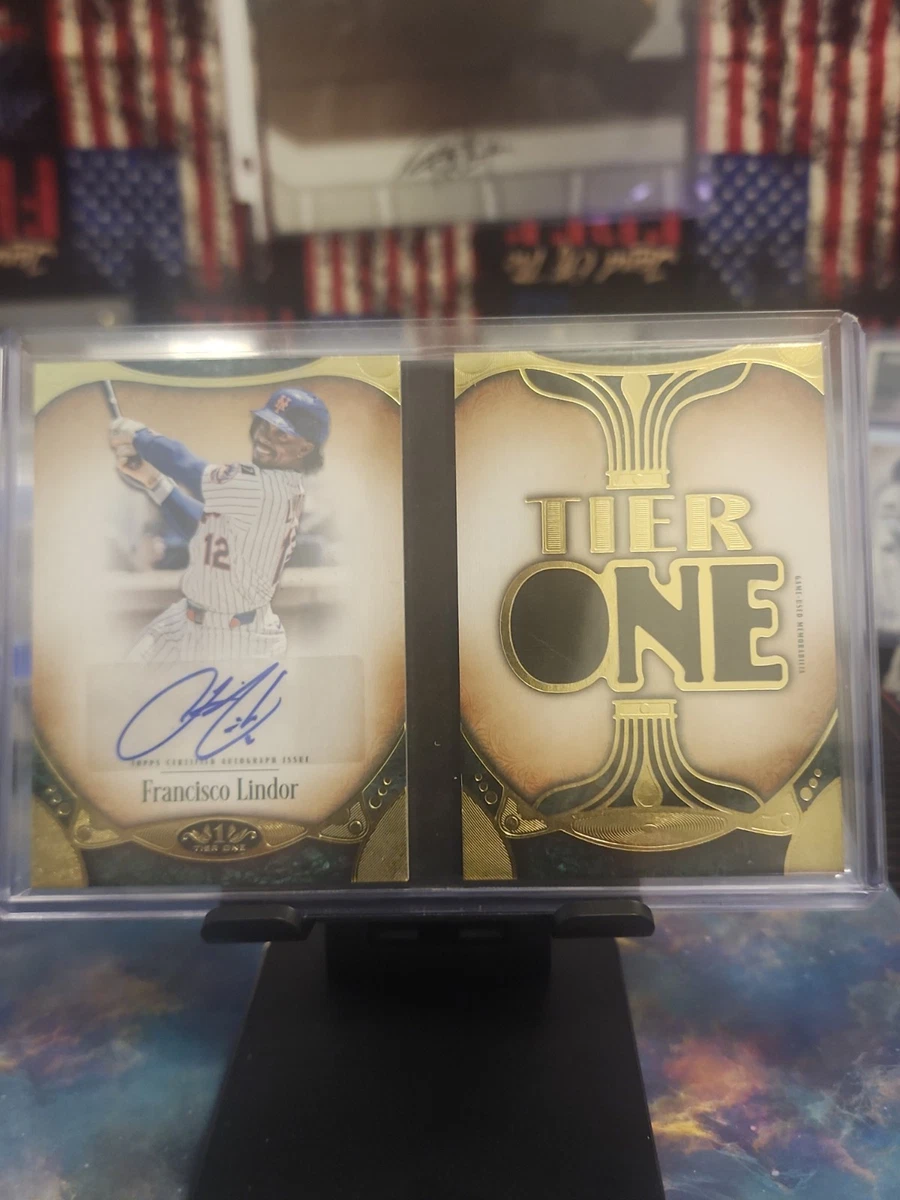 Francisco Lindor Baseball Serial Numbered Sports Trading Cards