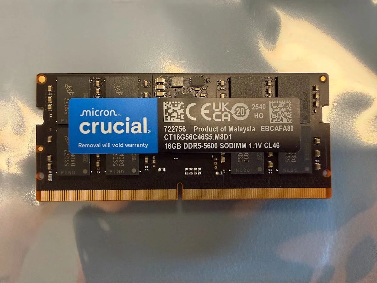 Crucial SO-DIMM 16 GB Computer Memory (RAM) for sale | eBay