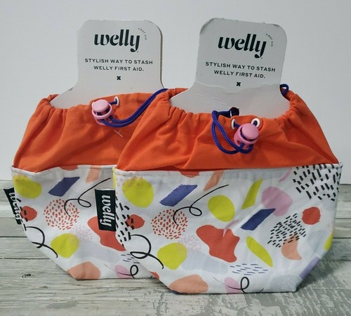 2X Bolsa de Transporte de Primeros Auxilios Welly Bolsa Pequeña Naranja Cordón - Imagen 7 de 7