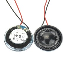 8 Ohm 1W Diameter 28mm Iron Shell Inner Magnetic Welding line Small Horn Speaker