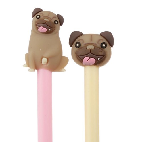 Mopps der Mops Hund feine Spitze Kugelschreiber Kuli (pro Stück) - Bild 2 von 3