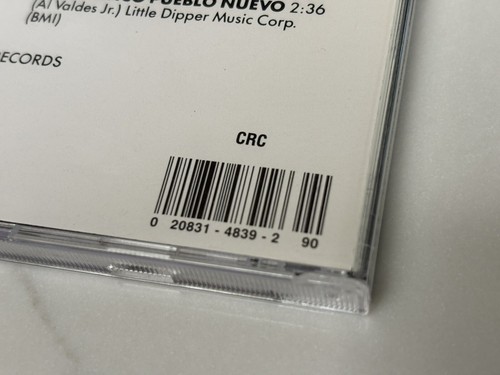 Rare/Raro RAY BARRETTO "Lo Mejor De" Tico Records CRC club version CD ACD 1315 - Picture 3 of 8