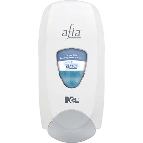 Dispenser di sapone schiumogeno Afia - unità singola - bianco o nero - Foto 2 di 5