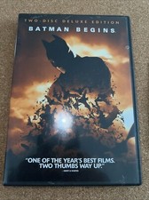 Batman Begins (DVD, 2005, Two-Disc Deluxe Edition)