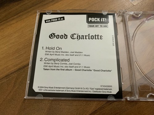 GOOD CHARLOTTE Hold On 2004 LIMITED EDITION GERMANY 3" CD single - Picture 2 of 2