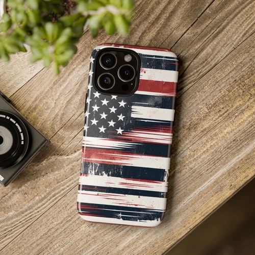 Patriotic Tough Cases with American Flag, Independence Day Gift for Veterans - 第 7/277 張圖片