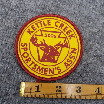 Kettle Creek Sportsmens Association 2006 Patch Deer Elk Buck Hunting