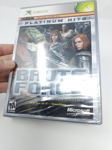 Brute Force Original Xbox 2003 New Factory Sealed Platinum Hits Video Game - Picture 3 of 10