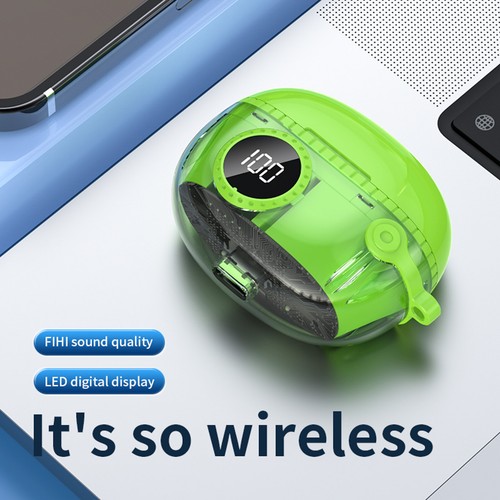 Cuffie Bluetooth 5.3 Doppio Microfono Auricolari Wireless Lunga Durata Batteria Nuove - Foto 24 di 36