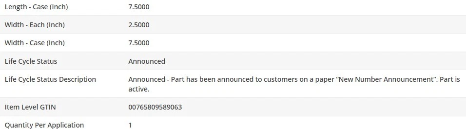 OEM Type Oil Filter WIX for MERCEDES-BENZ 250S 1966-1968 L6-2.5L - Image 4 of 4