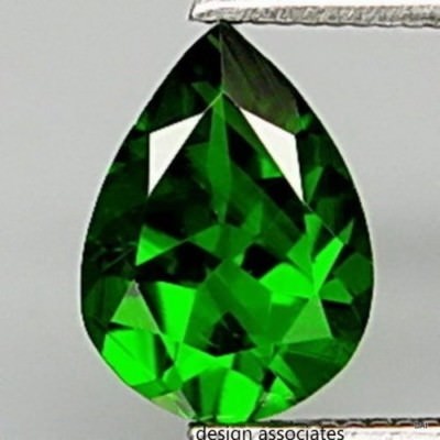 SALE 1 Gorgeous Green Chrome Diopside Cushion Cut 6mm gemstone sold per stone SALE 1 Gorgeous Green Chrome Diopside Cushion Cut 6mm gemstone sold per stone