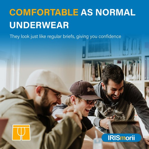 Adult Incontinence Protective Underwear for Men Reusable Bladder Leak Proof B... - Picture 9 of 9