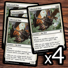 4x Lifecreed Duo - Near Mint - Bloomburrow - Magic the Gathering