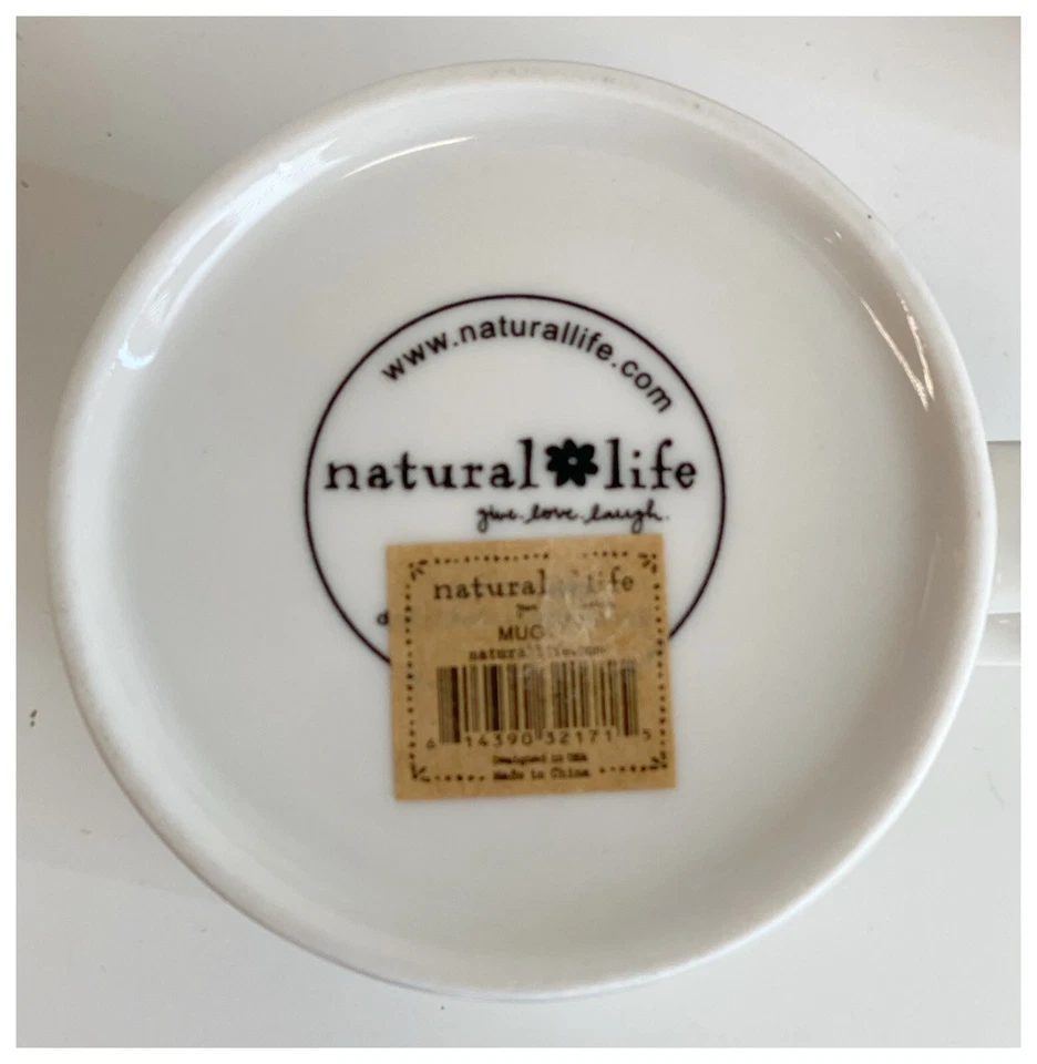 TAZA DE CAFÉ You Are Loved Natural Life Cerámica Lavavajillas Microondas Seguro Boho Foto 2 de 2