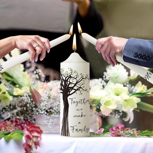 Unity Candles for Wedding Ceremony Set Wedding Unity Taper Candles catholic reli - Picture 12 of 24