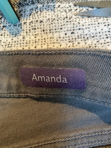 Gloria Vanderbilt Grey Amanda Jeans Size 16 - Bild 12 von 15