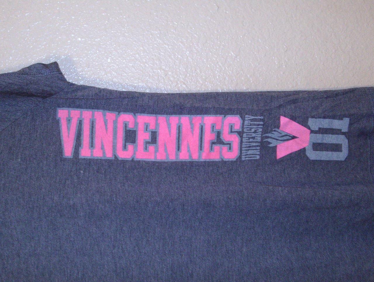 New NJCAA Vincennes University Trailblazers Junior Womens XL XLARGE
