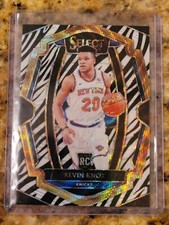 2018-19 Panini Select Zebra Premier Kevin Knox Rookie SSP