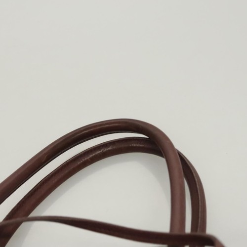 PRADA Hand Bag Nylon Bordeaux Gold Auth 124462 - Picture 8 of 24