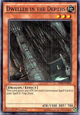 Dweller In The Depths BP03-EN029 Yu-Gi-Oh! Card Light Play 1st Edition