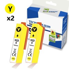 2PK Yellow 4K0T6LN HP 923e evomore Ink for Office Jet Pro 8135e 8138e