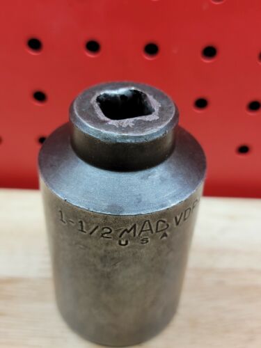MAC Tools VDP486 1-1/2” SAE 1/2" Drive 6-Point Deep Impact Socket See Details - Picture 11 of 12