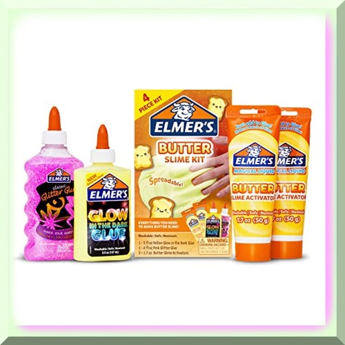 Kit Slime Burro Luminoso: Divertimento Spumante con Attivatore e 4 - Foto 7 di 7