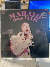 Elvis Presley Mahalo From Elvis LP Pickwick 1978 OPEN in Shrink Keel Pressing