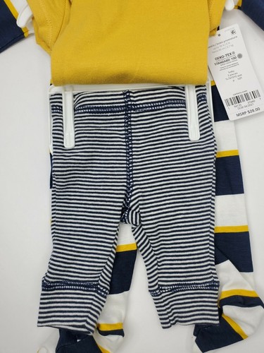 Carters Baby Boy Preemie 3 piece outfit NWT - Picture 4 of 6