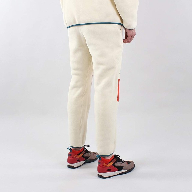 Nike ACG Sherpa Fleece Pants AJ2014-258 Off White/Orange DS supreme Mens Large L | eBay