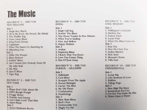 10-x-LP BOX The Jazz Story - Concert Hall ‎– SMS 7130- Vinyl NM - Imagen 7 de 12