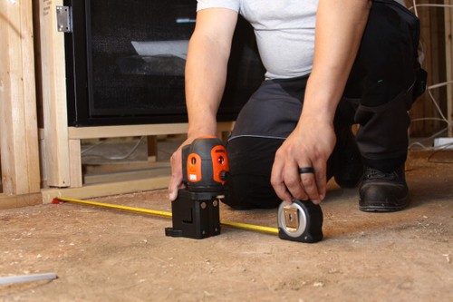 JOHNSON 40-6680 Dot Laser Level,Int/Ext,Red,200 ft. - Picture 5 of 6
