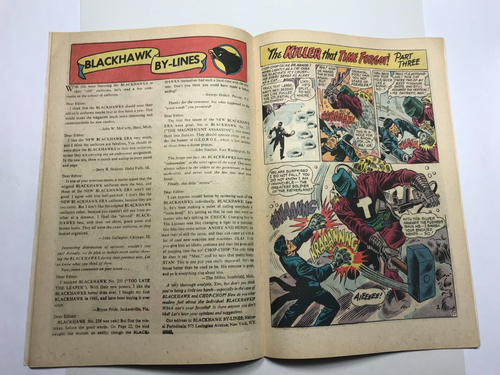 Blackhawk No. 239 Mar. 1968 DC Comics Silver Age - Picture 7 of 10