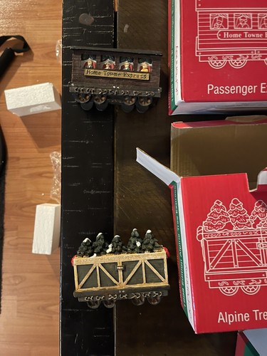 Train Ceramic Train JC Penney Home Towne Express Lot of 5 - Picture 6 of 6
