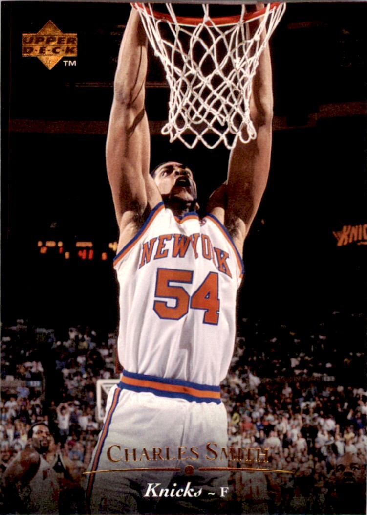 1995-96 Upper Deck Charles Smith . New York Knicks #63