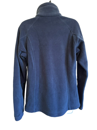 Columbia Size L Women Blue Long Sleeve Full Zip Fleece Jacket - Picture 5 of 9