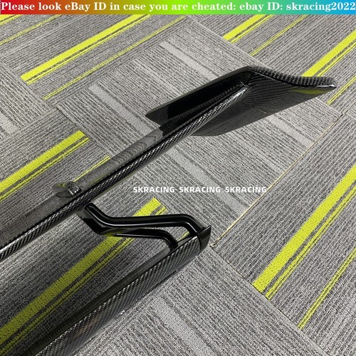 Fits Mercedes Benz GT43 GT50 53 GT63 Real Carbon Fiber Rear Spoiler Wing Kits - Picture 15 of 18