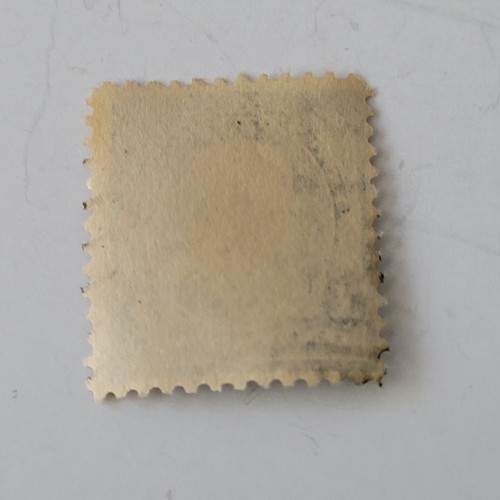 BENJAMIN FRANKLIN BLUE 1 cent stamp rare 1800s. Very Good Condition - Picture 2 of 2
