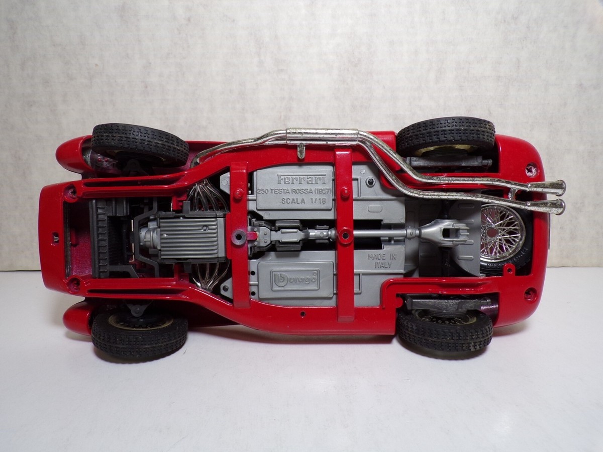Bburago Ferrari 250 Testa Rossa 1957 1:18 Scale Die Cast Car Bburago Ferrari 250 Testa Rossa 1957 1:18 Scale Die Cast Car