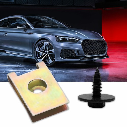 40pcs U Nut Hex Screw Speed Fastener Undertray Sheet Metal Clip Fixing For BMW - Picture 5 of 12
