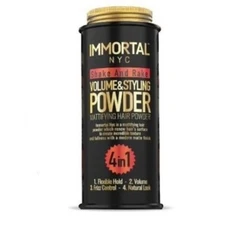 Immortal Volume and Styling Powder 20g, Volume, Messy, Matte Look