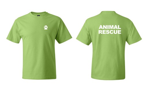 Animal Rescue Tee Animal Shelter Help Team  Tshirts S-5XL Quality Tees - Picture 9 of 12