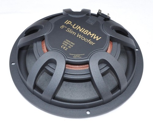 MOREL IP-UNI82 TOP QUALITY 2-WAY COMPONENT KIT 8" + 1" / 100W RMS, 92dB, X-OVERS - Picture 5 of 10