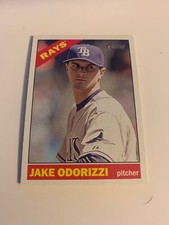 2015 Topps Heritage #178 Jake Odorizzi Tampa Bay Rays