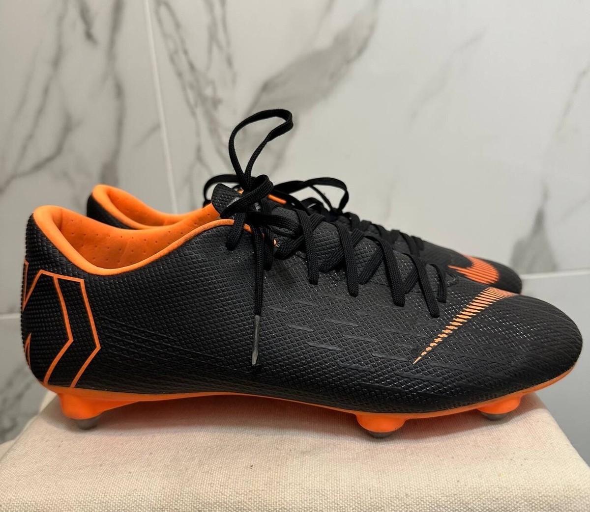 Okinawa Prefecture Mercurial Vapor 12 Elite Black Orange Nike