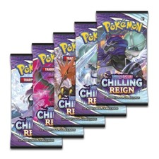 Chilling Reign Booster Pack Sword & Shield Sealed Pokemon Card | English | UK