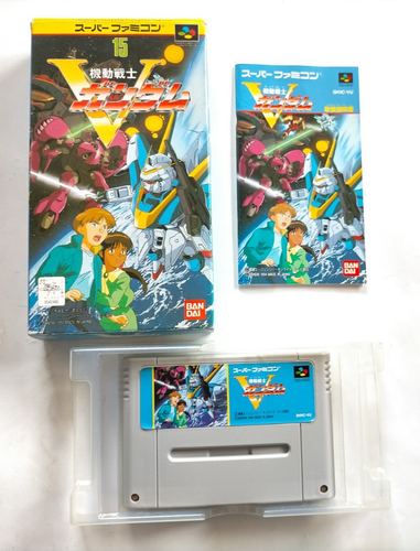 Lot 6 SFC Gundam 0079 Z F91 V G W Endless Duel Super Robot Sunrise Japan Game - Picture 10 of 24