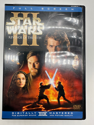 Star Wars, Episode III: Revenge of the Sith (DVD, 2-Disc Set, Full Screen) NEW